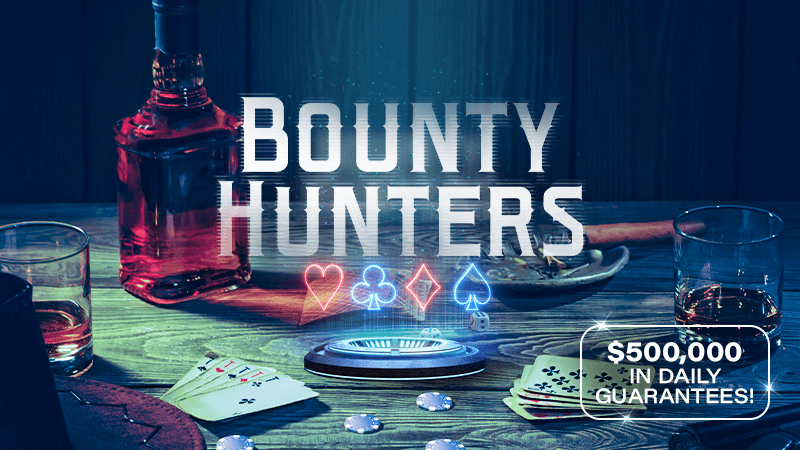 Bounty Hunters PKO Progressive Knock-Out Online Poker Tournament