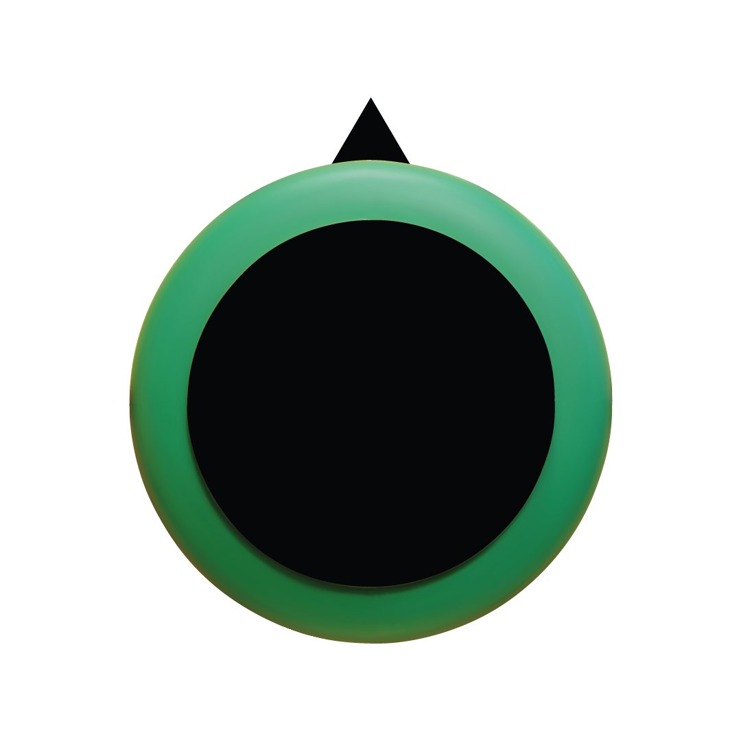 green circle button background