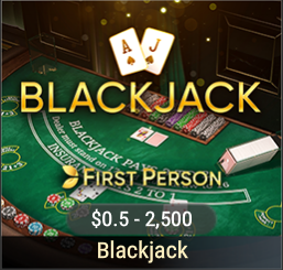 first person blackjack icon