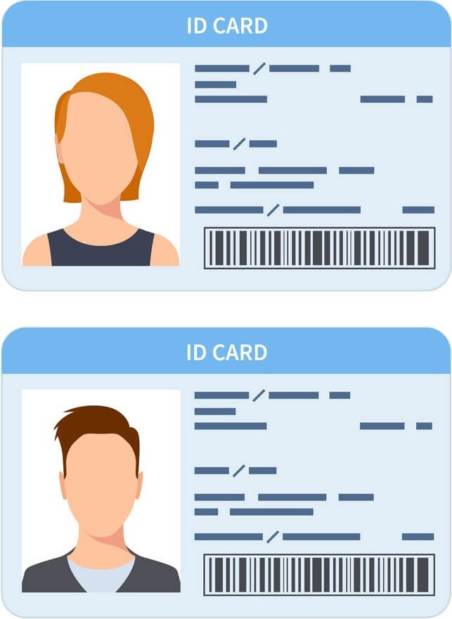 Account verification identification ID example