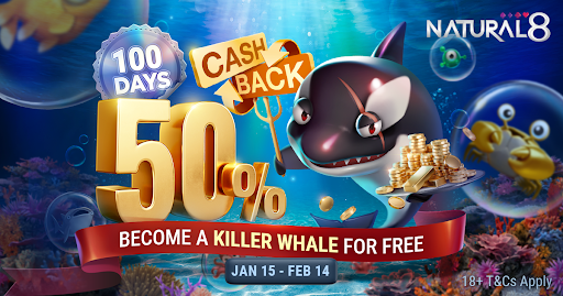 Killer Whale - 50% Fish Buffet Cashback