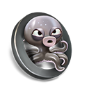 octopus silver icon