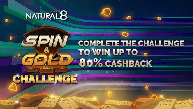 Natural8 Spin & Gold Challenge