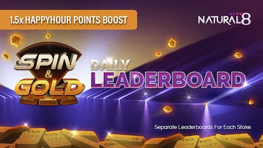 spin and gold leaderboard banner